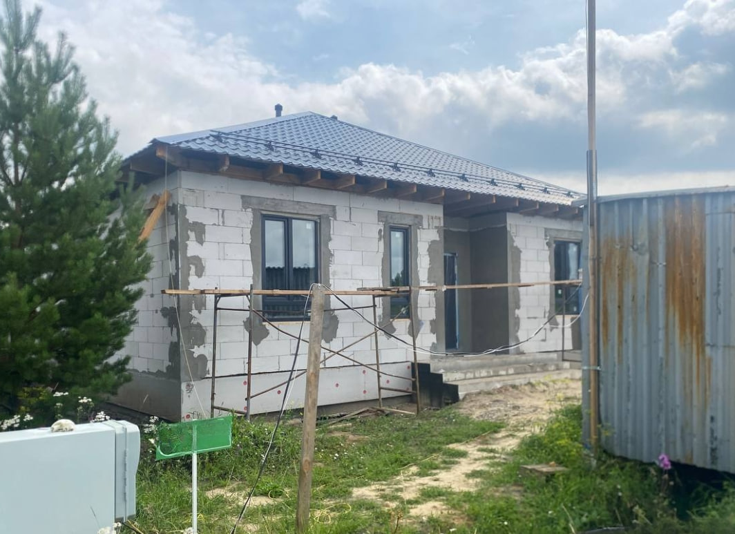 Дом из газоблока
