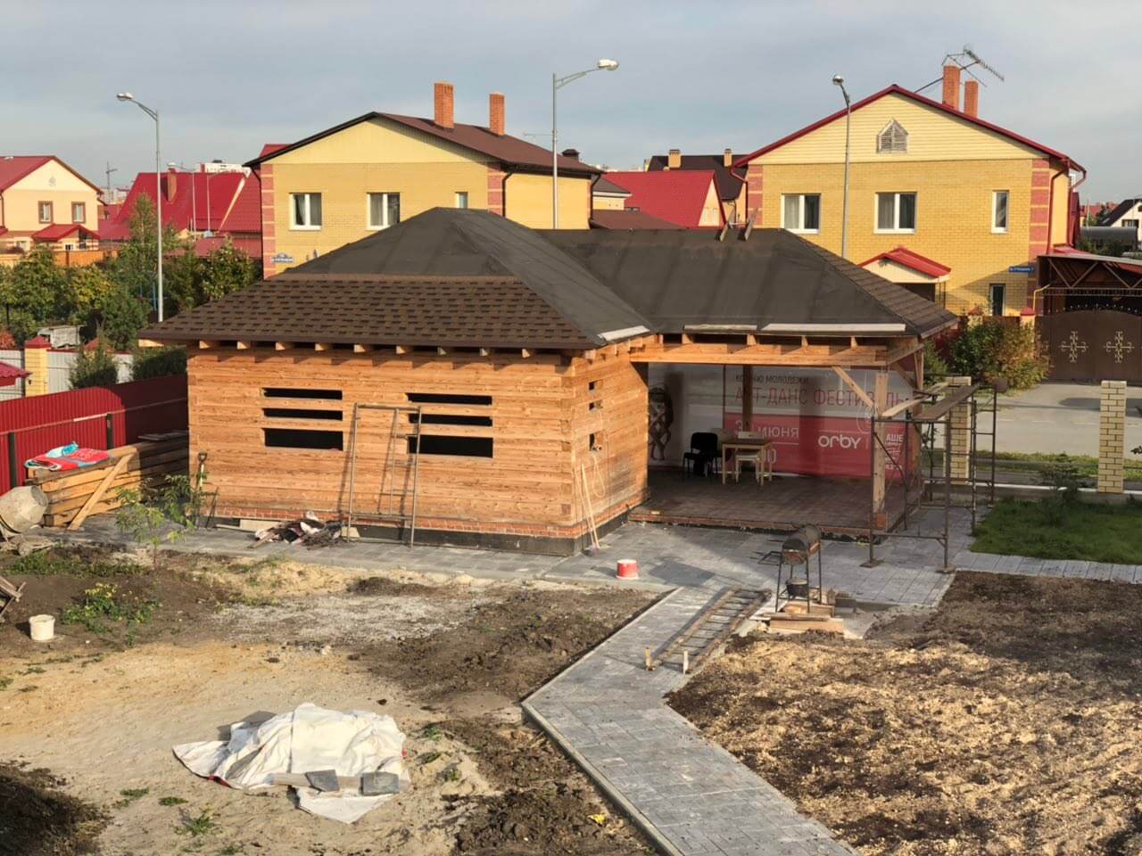 Баня из бруса